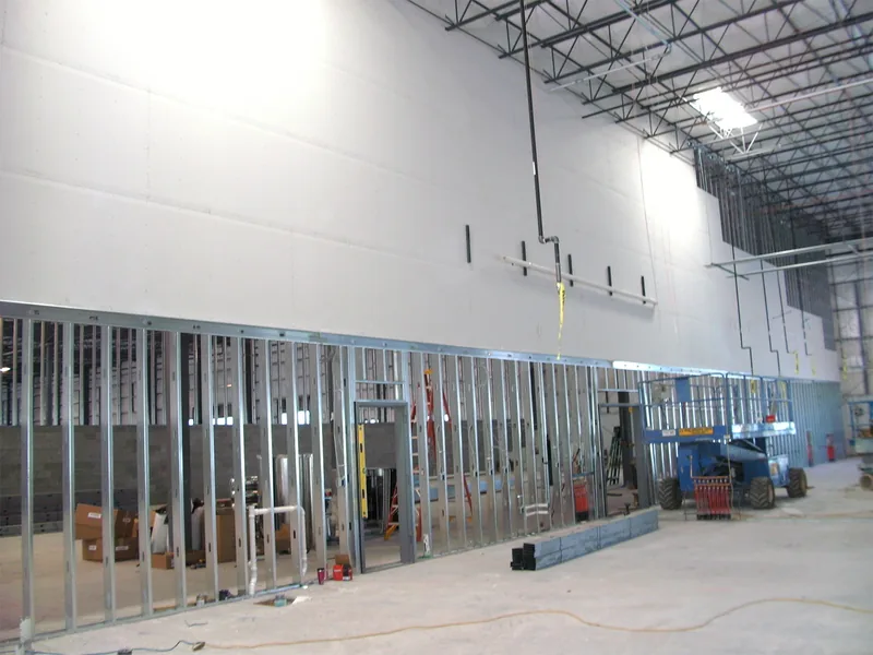 Drywall installation and finishing